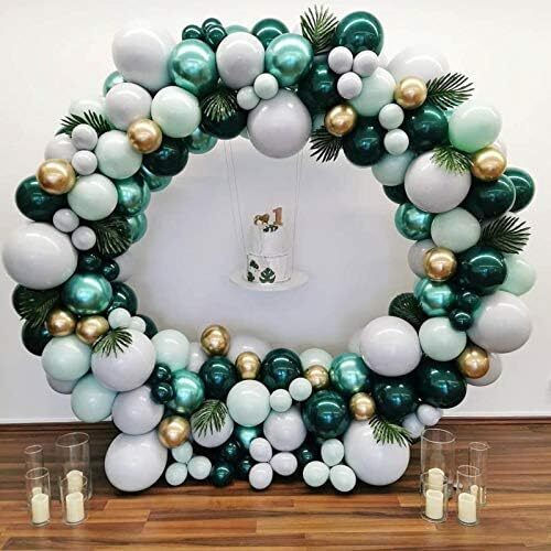 Arcul Metal Baloane 2.2m Accesorii Bandă Balon Picioare Reutilizabile Nunti Petrecere Aniversări Fundaluri Fotografie Accesorii Decoratiuni