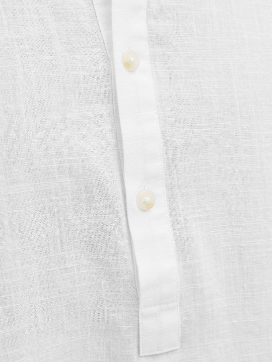 Short Sleeve White Blouse