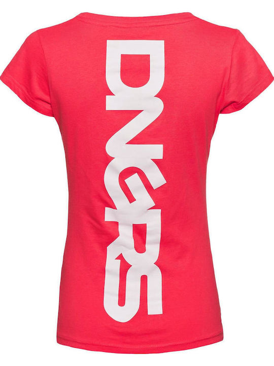 Γυναικείο T-shirt Pink/white