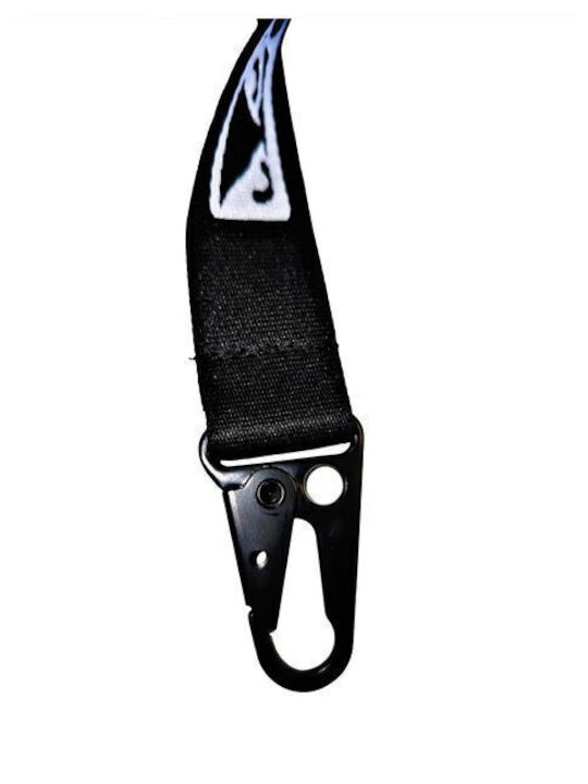 Keychain Neck Strap BB-000056-BK Badboy Logo Safebreak Detachable Lanyard Spectre Black