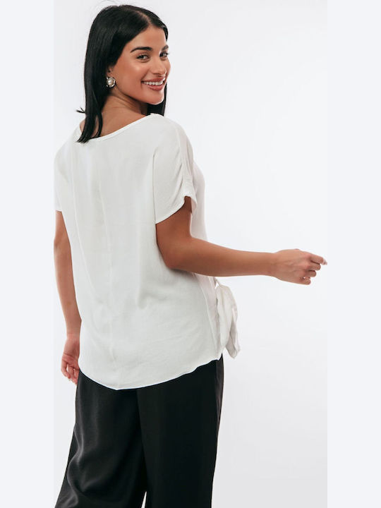 Damen Bluse White