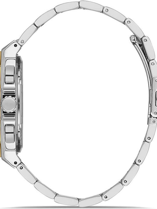 Ferro Uhr Batterie mit Metallarmband