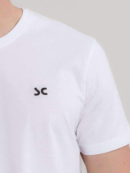 T-shirt White/black