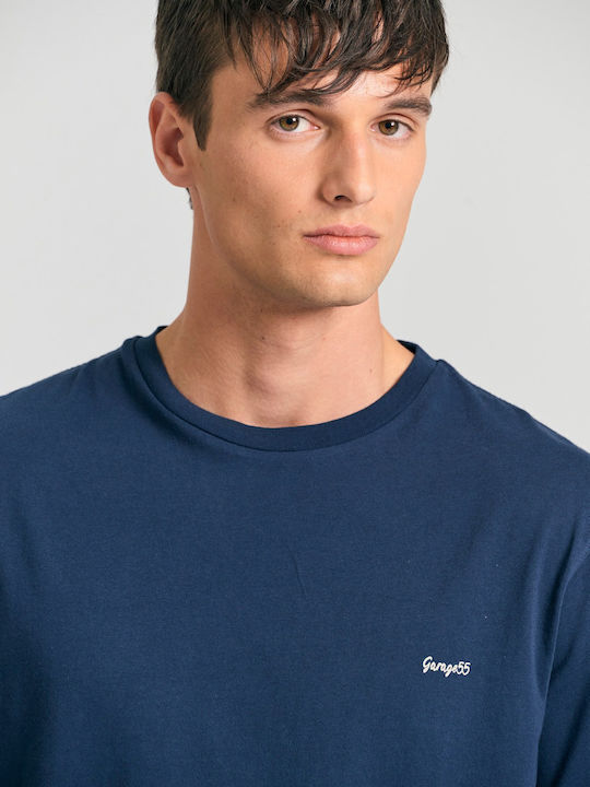 T-shirt Navy Μπλε