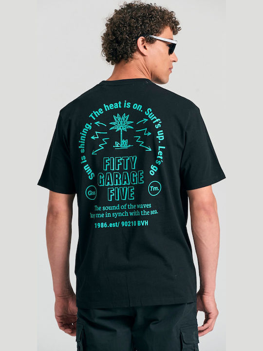 T-shirt Μαύρο