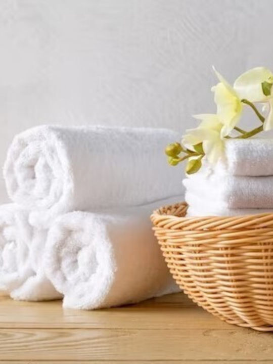 Kotonia Home Satz Babyhandtücher 5 Stück Weiß Gewicht 600gr/m²