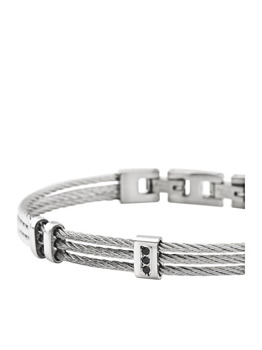 Breil Armband aus Edelstahl mit Zirkon
