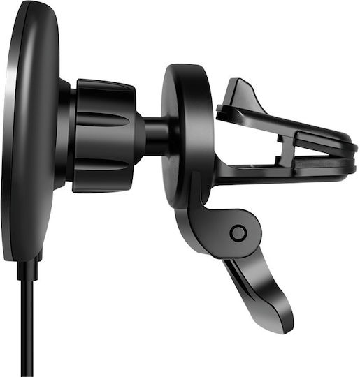 Logilink Car Holder Magnetic Support Iphone Usb-a Max 15w Overvoltage Protection Black "pa0333"