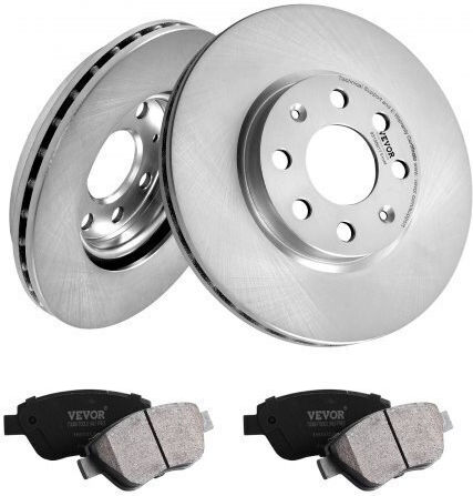Vevor Front Ceramic Brake Rotor Pad Kit Vauxhall Adam Corsa D Box Hatchback