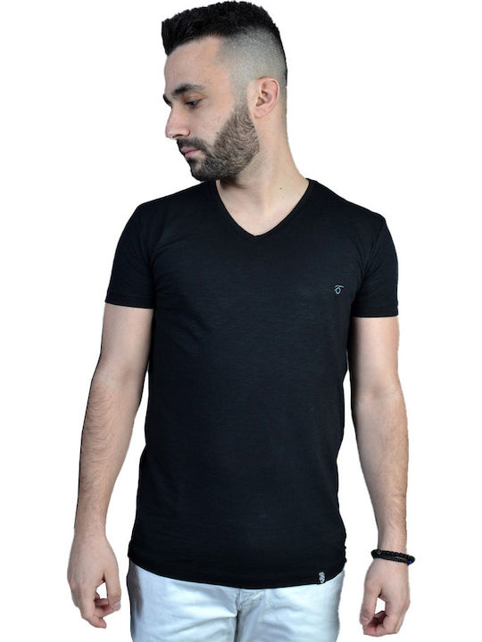 T-shirt Μαύρο
