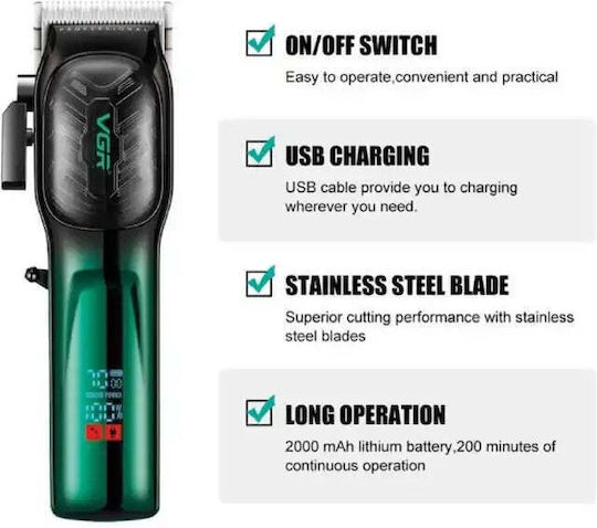 VGR Aparat De Tuns Profesional Auriu V-654