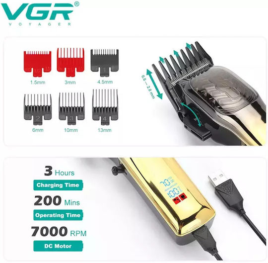 VGR Aparat De Tuns Profesional Auriu V-654