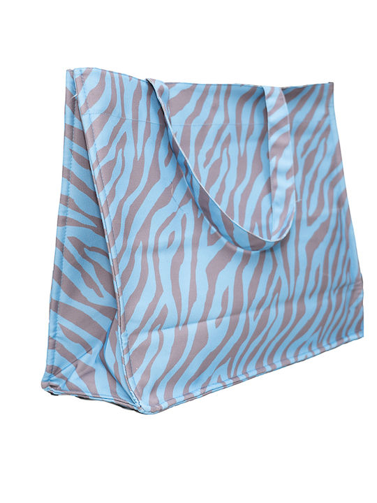 Bluepoint Fabric Beach Bag Blue