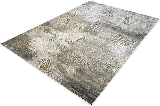 Bekas Carpets Origami Synthetisch,Polyester/Cotton/Leather Gray