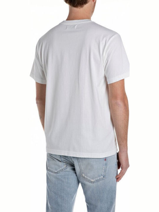 Replay Tricou White