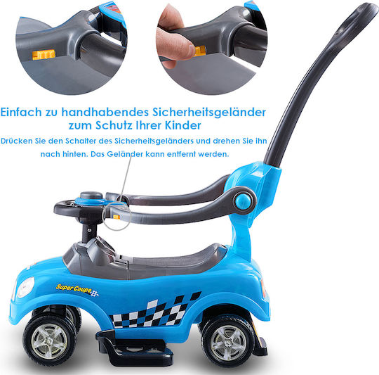 Costway Baby Walker Car Ride On TY584778BL Blue