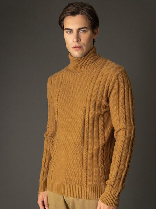 Langarm-Pullover Camel