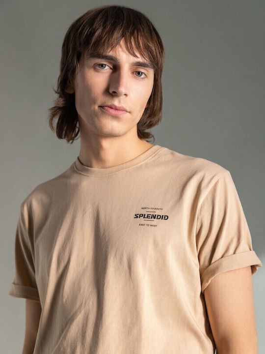 T-shirt Μπεζ