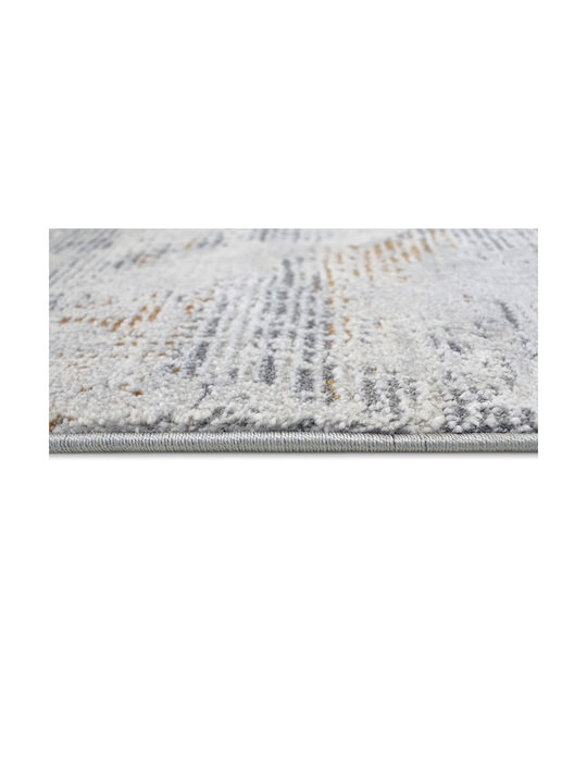 Decostar Oblong Des-s Σετ Μοντέρνα Χαλιά Κρεβατοκάμαρας Γκρι DE172181 3τμχ