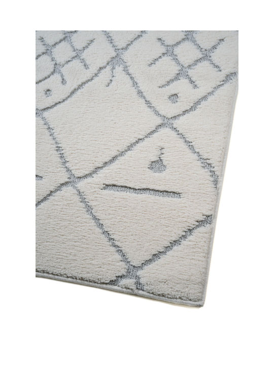 Klonaras Σετ Μοντέρνα Χαλιά Κρεβατοκάμαρας Cream KL472672 3τμχ