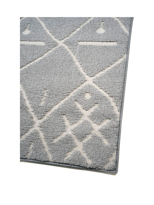 Klonaras Modern Bedroom Rugs Set Light Grey KL472675 3pcs