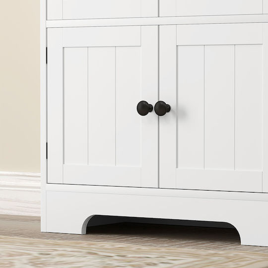 Kitchen Floor Drawer Unit White 58.2x30x123cm