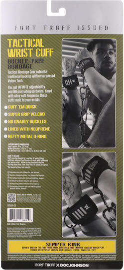 Doc Johnson Wrist Handschellen in Grün Farbe