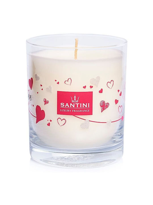 Santini Cosmetic Διακοσμητικό Κερί σε Βάζο 200gr