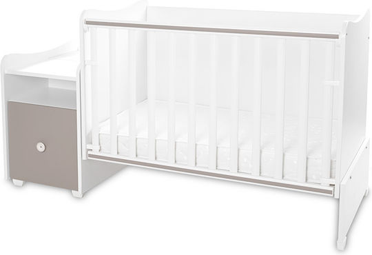 Lorelli Babybett Trend Plus Weiß / Schnur mit Schublade