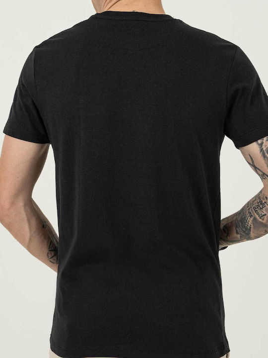 Dunstan River T-shirt Μαυρο