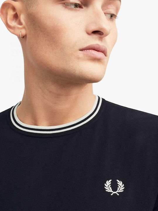 T-shirt Navy Μπλε