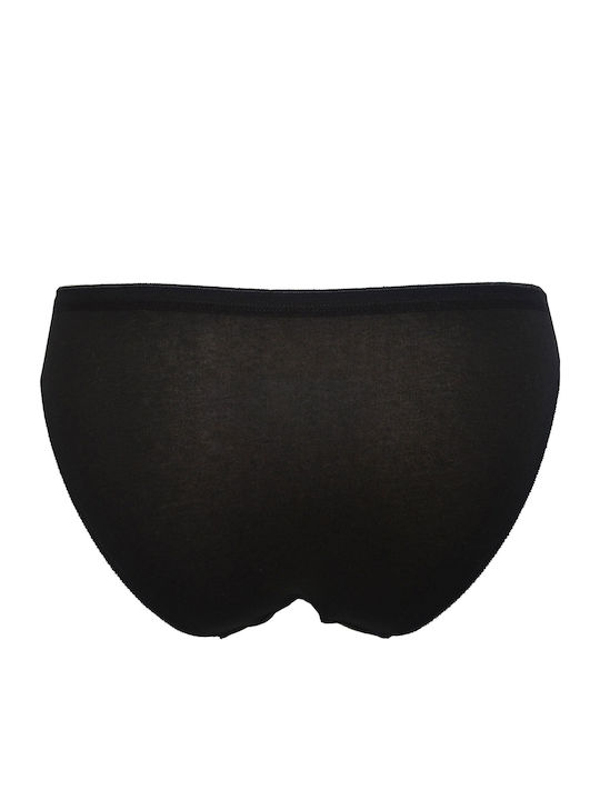 Ψηλόμεσα Γυναικεία Slip MultiPack ΓΚΡΙ/ΛΕΥΚΟ/ΜΑΥΡΟ/ΜΠΕΖ