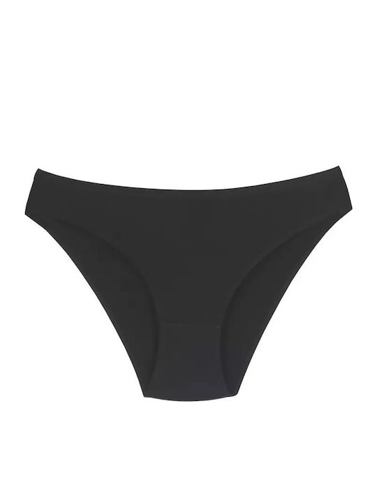 Ψηλόμεσα Γυναικεία Slip MultiPack ΓΚΡΙ/ΛΕΥΚΟ/ΜΑΥΡΟ/ΜΠΕΖ