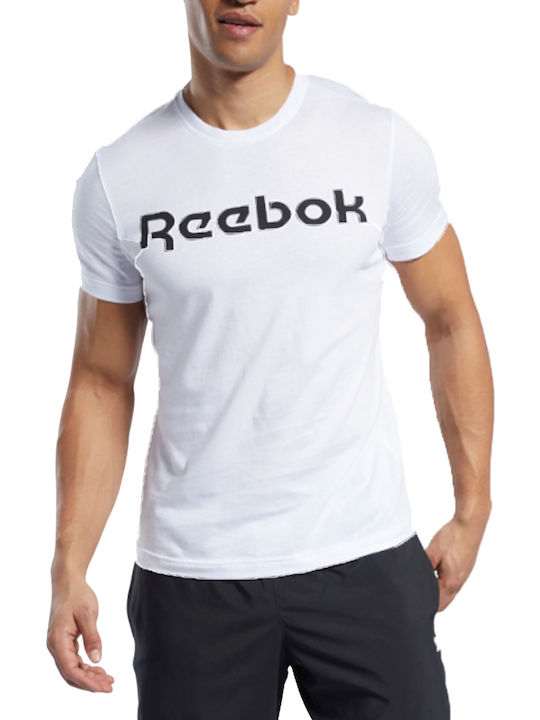 Graphic Series Linear Read T-shirt White