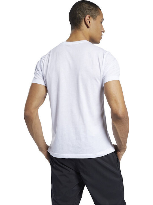 Reebok Graphic Series Linear Read T-shirt Λευκό