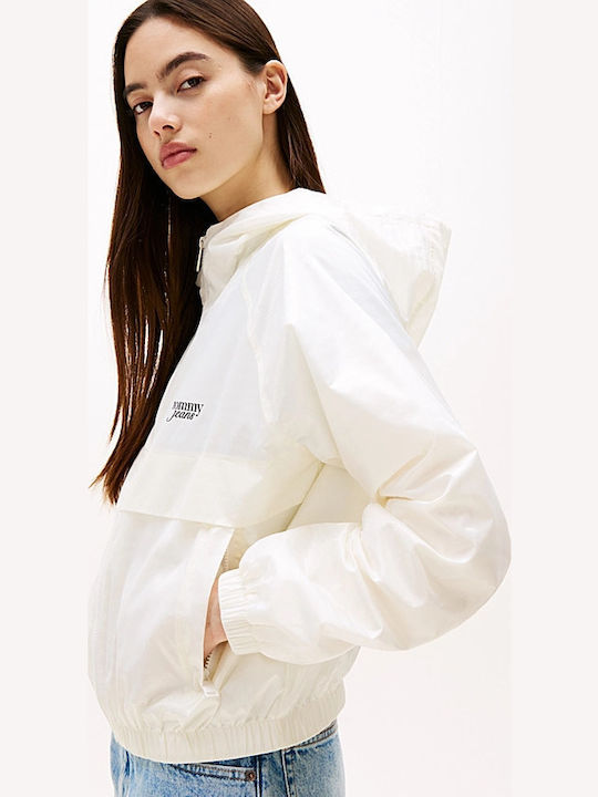 Women's Short Lifestyle Jacket Windproof for Spring or Autumn Graphite