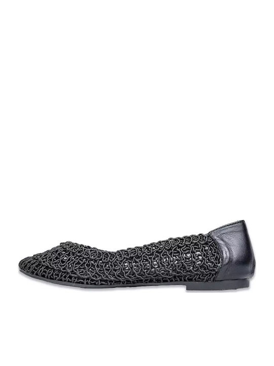 Damen Ballerinas in Schwarz Farbe