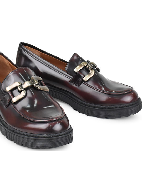 Women's Loafers in Brown Color