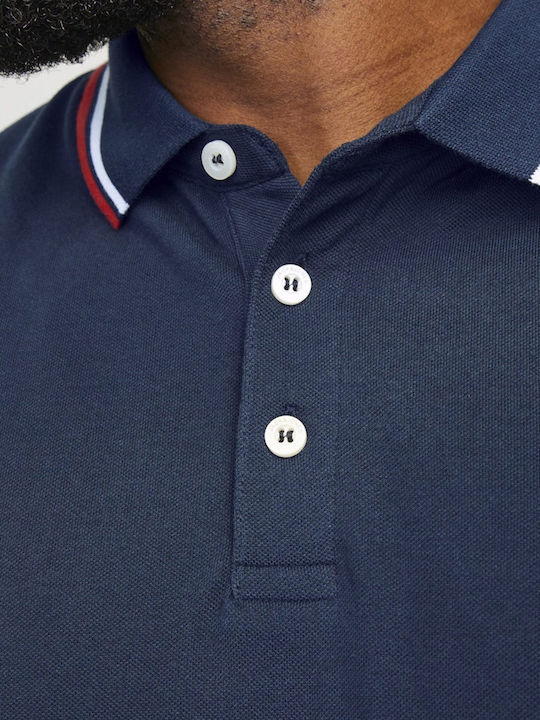 Polo Short Sleeve Blouse Navy Blazer
