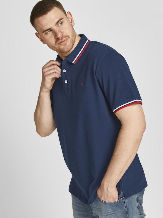 Polo Short Sleeve Blouse Navy Blazer