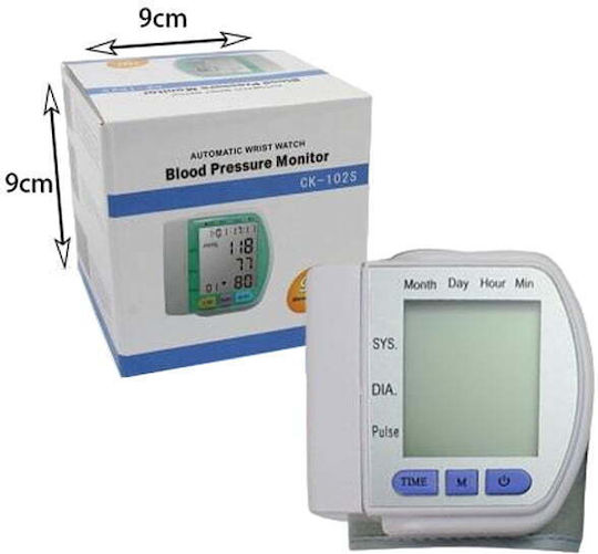 Digital Blutdruckmessgerät für den Handgelenk Ck-102s