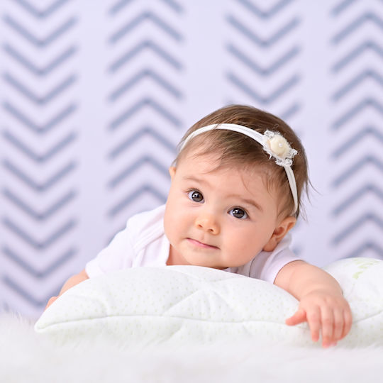 Lorelli Βρεφικό Μαξιλάρι Ύπνου Cosy Senses Μπεζ 32x42εκ.