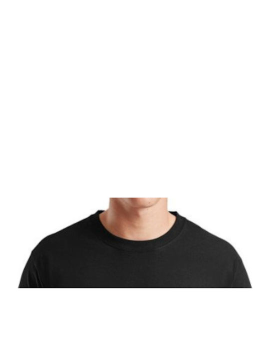 Fruit of the Loom Ανδρικό Διαφημιστικό T-shirt Κοντομάνικο ΜΑΥΡΟ Fruit of the Loom Ανδρικό Διαφημιστικό T-shirt Κοντομάνικο ΜΑΥΡΟ