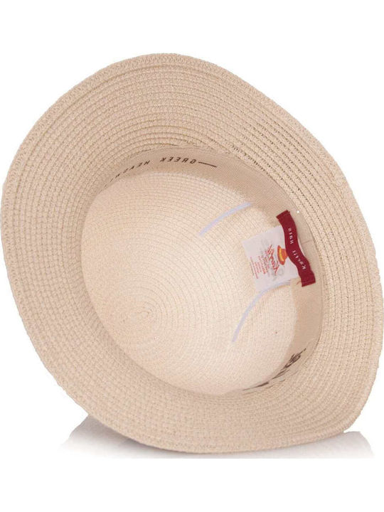 Karfil Wicker Women's Hat Beige