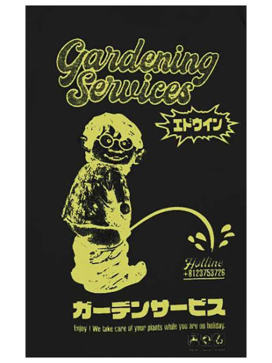 Gardening Services Тениска Black