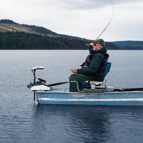 Vevor 55lb 12v Thrust Electric Trolling Motor Saltwater Marine Outboard Engine 36" Shaft