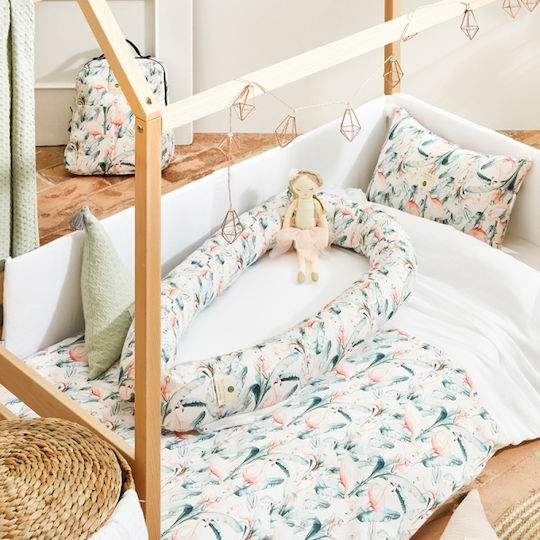 Bimbidreams Βρεφικό Μαξιλάρι Φωλιά Flamingos Λευκό 60x85εκ. Bimbidreams Βρεφικό Μαξιλάρι Φωλιά Flamingos Λευκό 60x85εκ.
