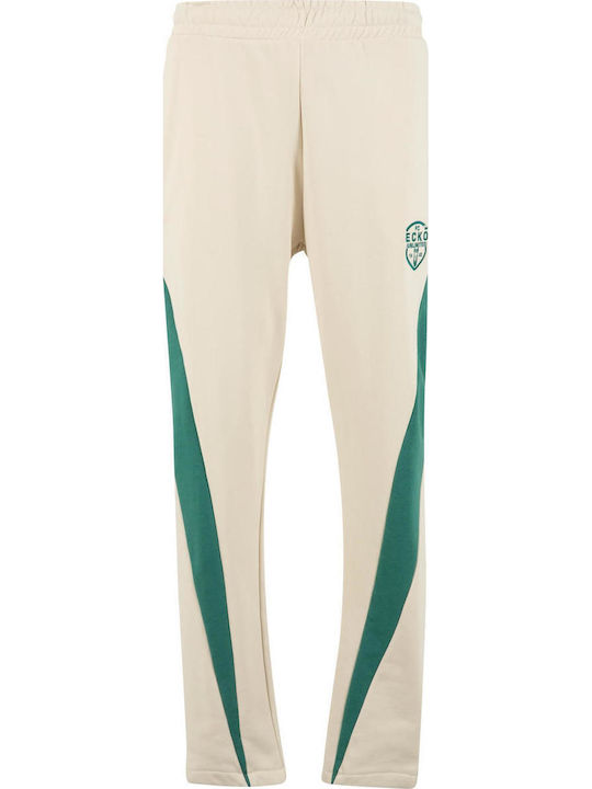 Jogginghose Sand/green