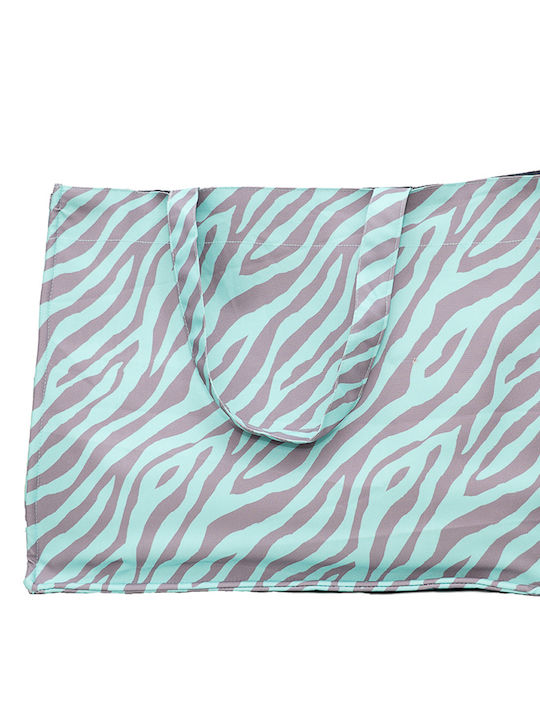 Bluepoint Fabric Beach Bag Light Blue