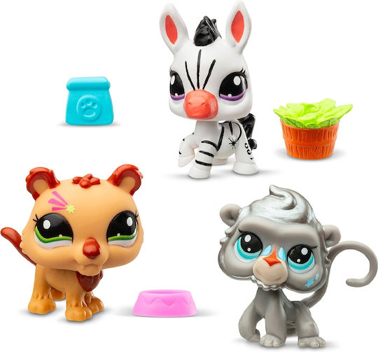 Pet Trio 3 Figures Tube Wave 2 3 Littlest Pet Shop (Miscellaneous Designs)
